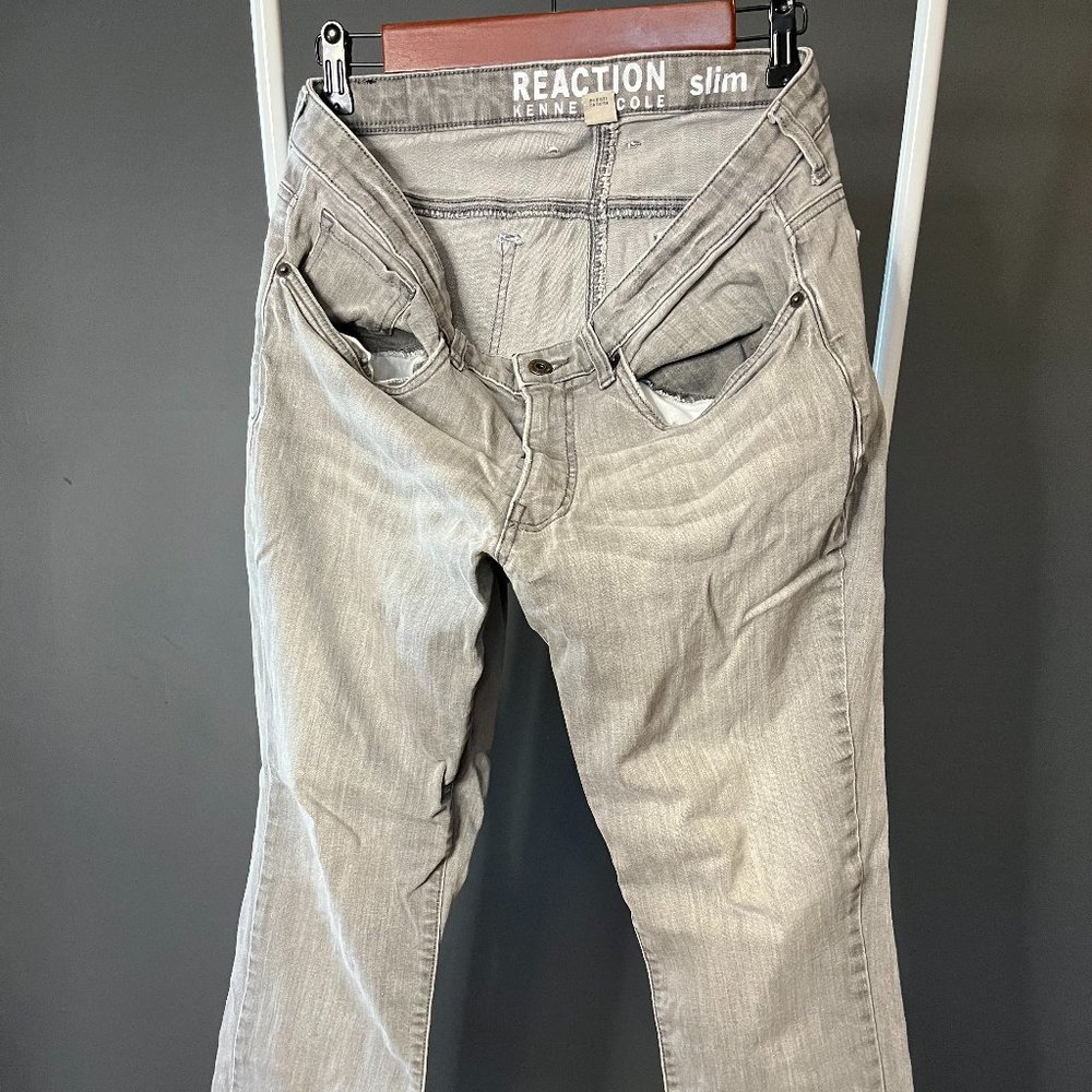 Kenneth Cole Reaction Grey Jeans